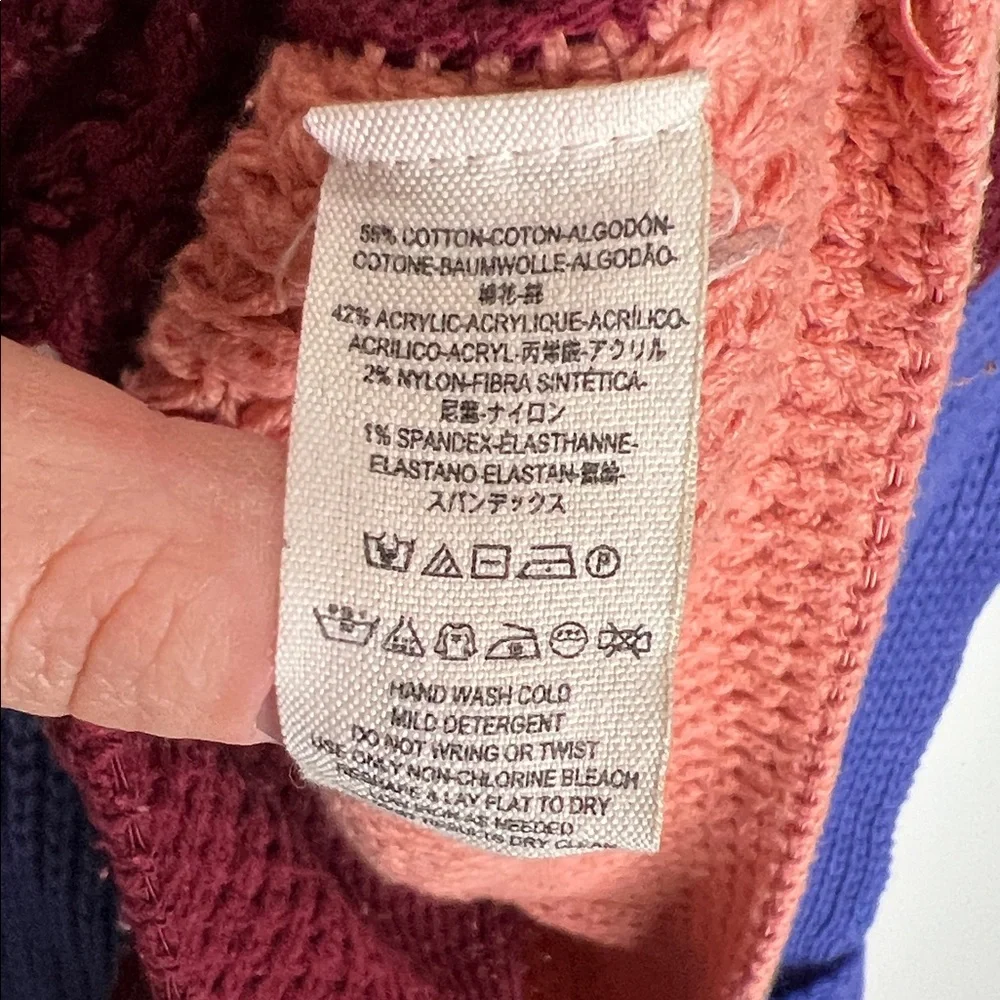 Free People Multicolor Turtleneck Sweater - Picture 2 of 6